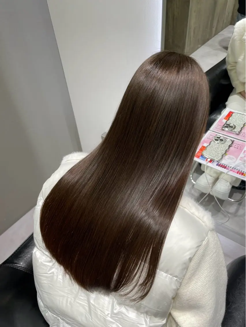ロング 髪質改善 トリートメント Lino nanaのヘアスタイル