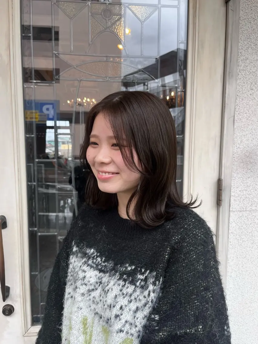 カット+カラー+Aujuaトリートメントの写真