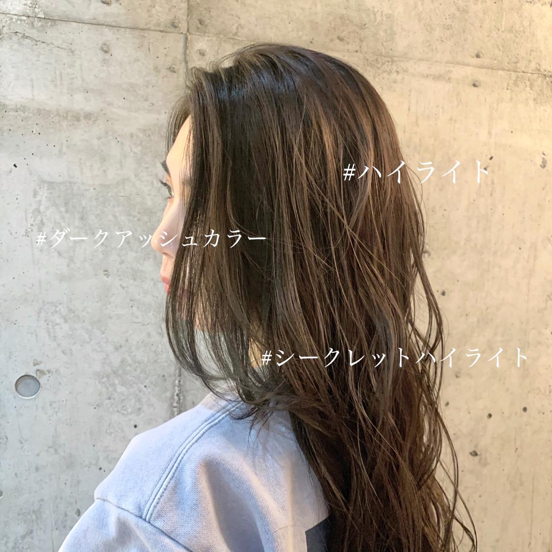 セミロング 横浜/韓国レイヤー /透明感カラー🌷のヘアスタイル