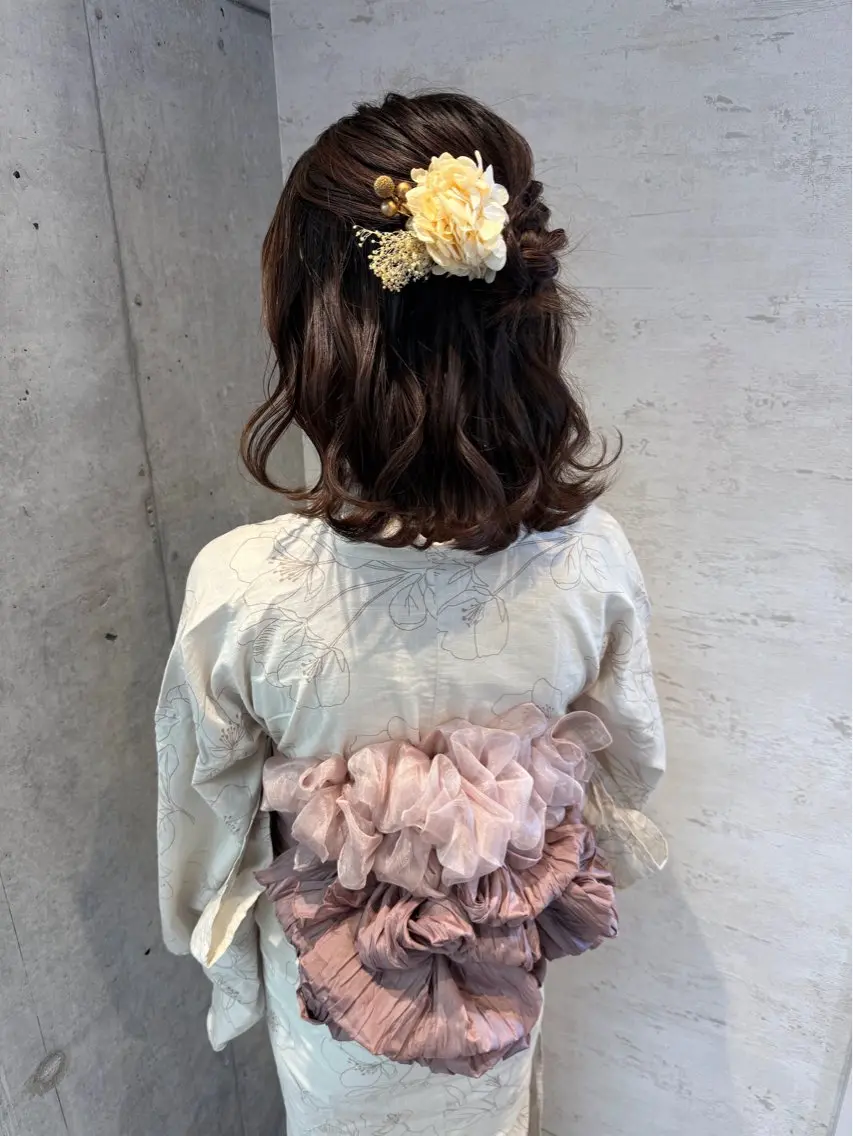 ヘアアレンジ 着付け 🎀ヘアセット/艶髪 /はやしほのか🎀のヘアスタイル