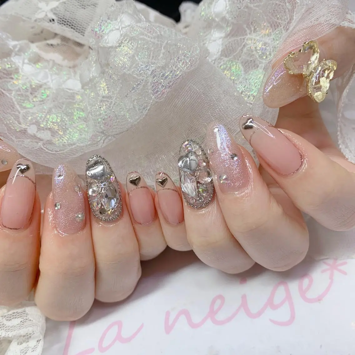 ネイル ハンドネイル La neige* yuki 🐩🌙のネイルデザイン