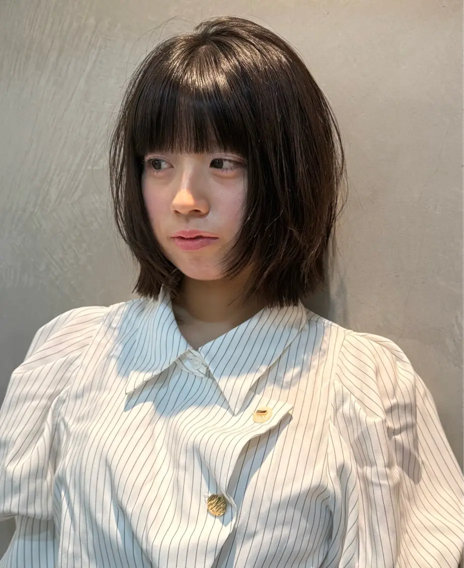 ショート ボブ トリートメント カット トリートメント 表参道/ボブカット 岩倉稜真のヘアスタイル