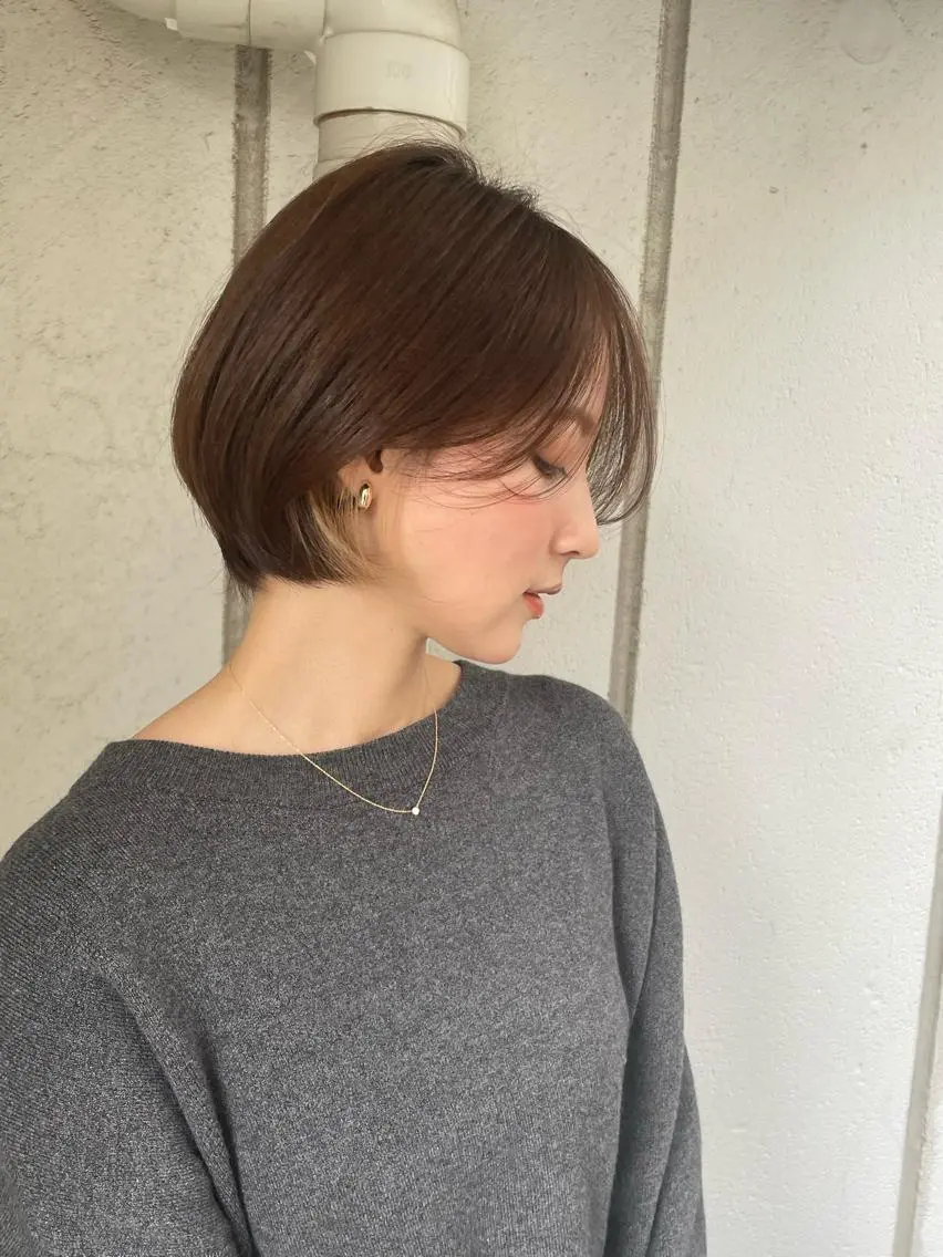 ✨ミニモ限定クーポン✨カット＋カラー＋髪質改善トリートメントの写真