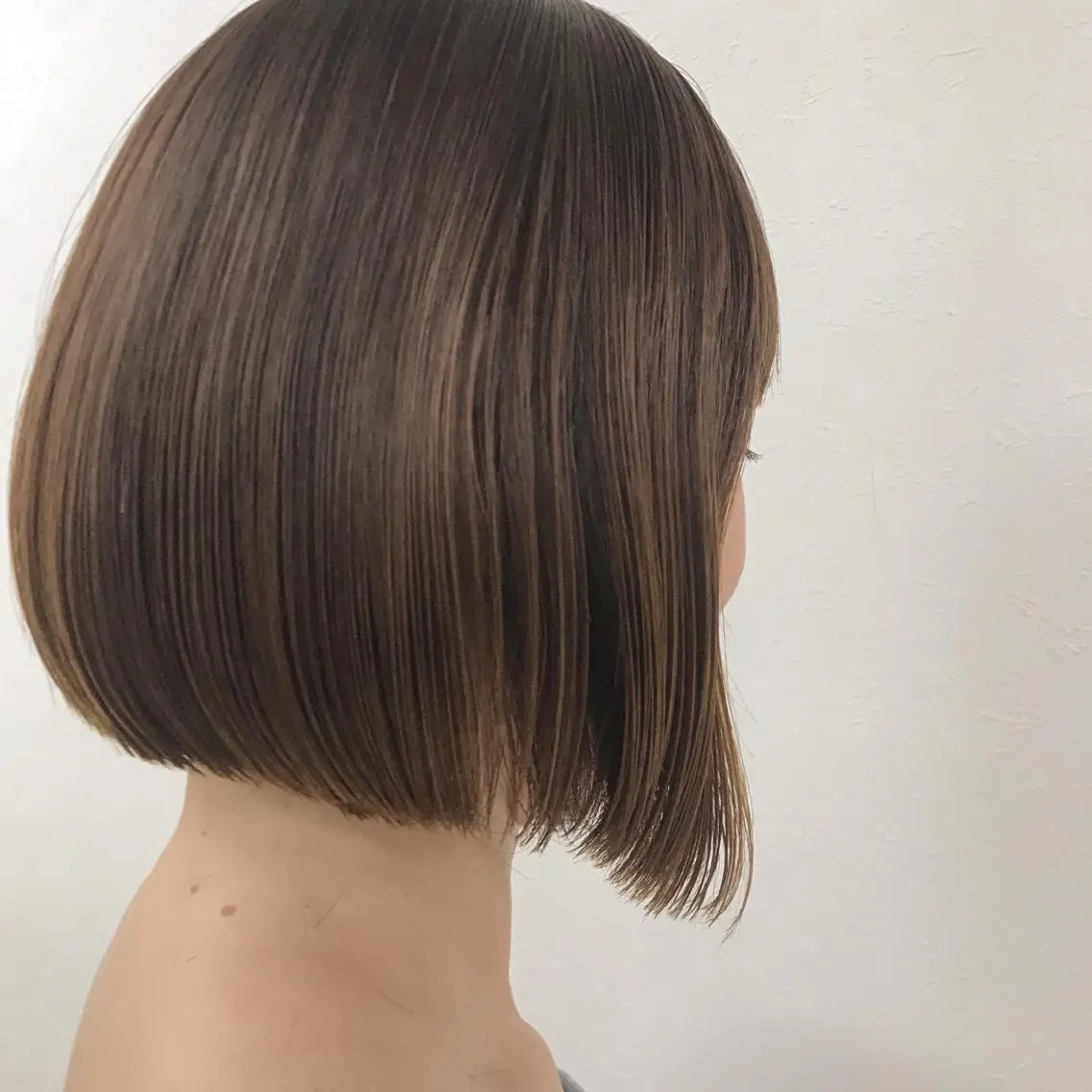 ミディアム 縮毛矯正 HBLディプロマ所有 AZUSAのヘアスタイル
