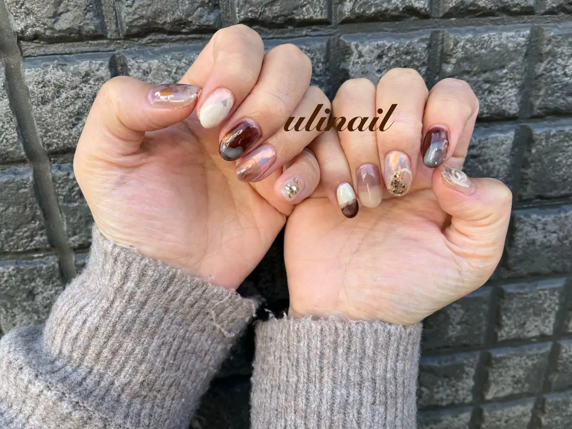 ネイル ハンドネイル ulinail （ウリネイル）のネイルデザイン