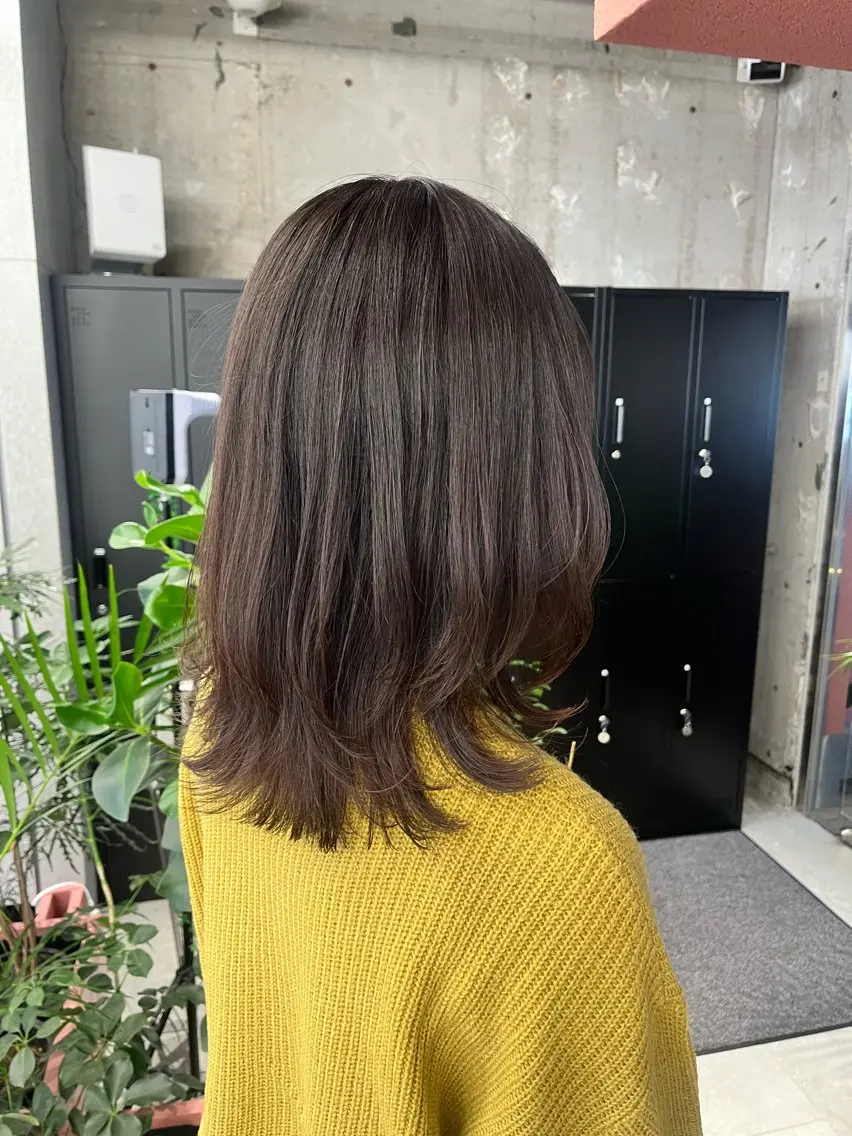 ミディアム 【ハッシュレイヤー 】🌷NATSUKIのヘアスタイル