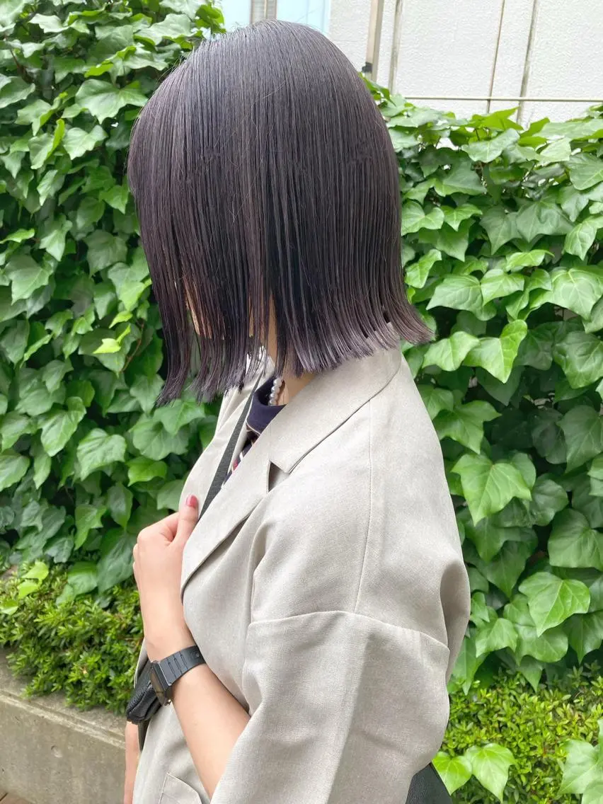 カット+透明感アディクシーカラー🫧の写真