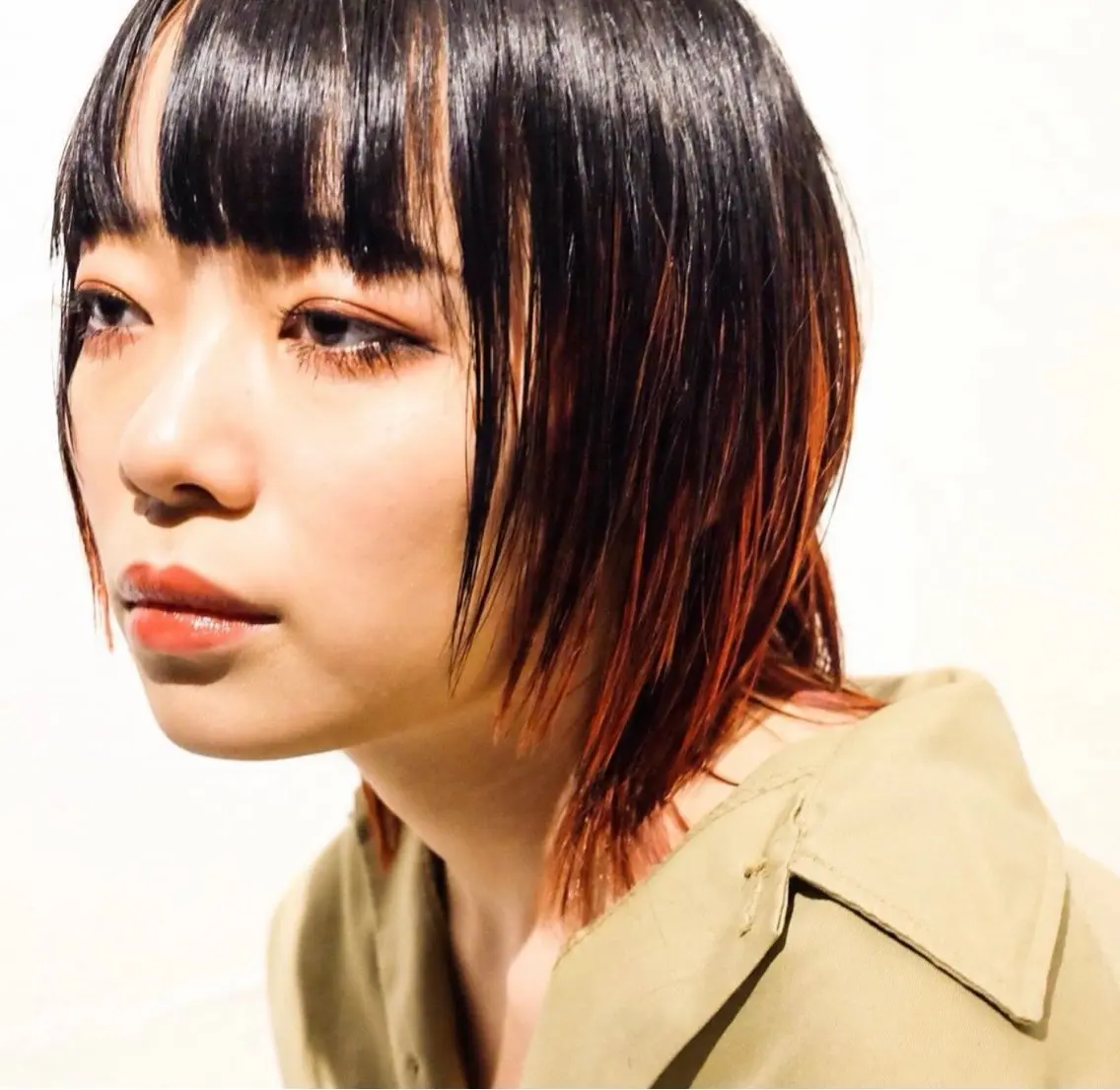 ショート カラー 須内　星良/南台 /ショート/艶カラーのヘアスタイル