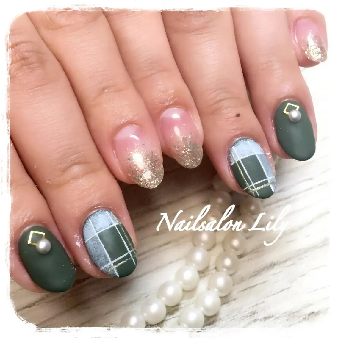ネイル ハンドネイル Lily*nail 🌻Mii🌻のネイルデザイン