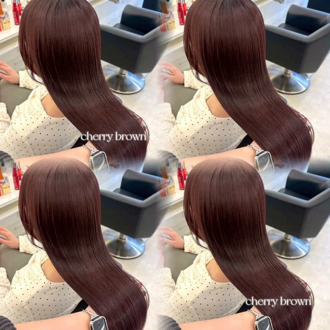 ロング カラー ヘアカラー parvemix ／川崎 はるひ🎀のヘアスタイル