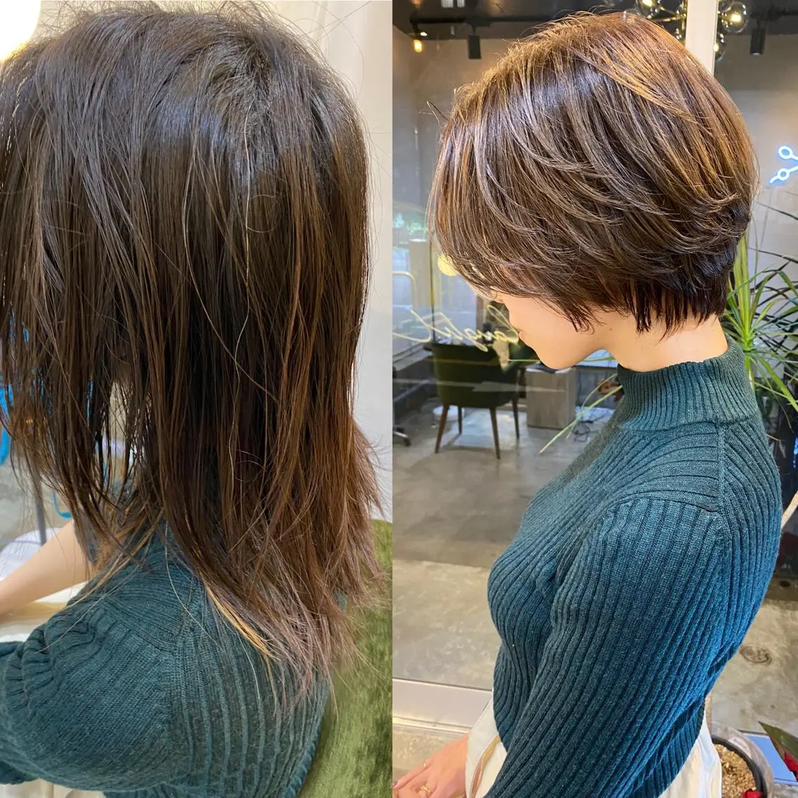 ショート カット ヘアカラー トリートメント 大西 直人のヘアスタイル