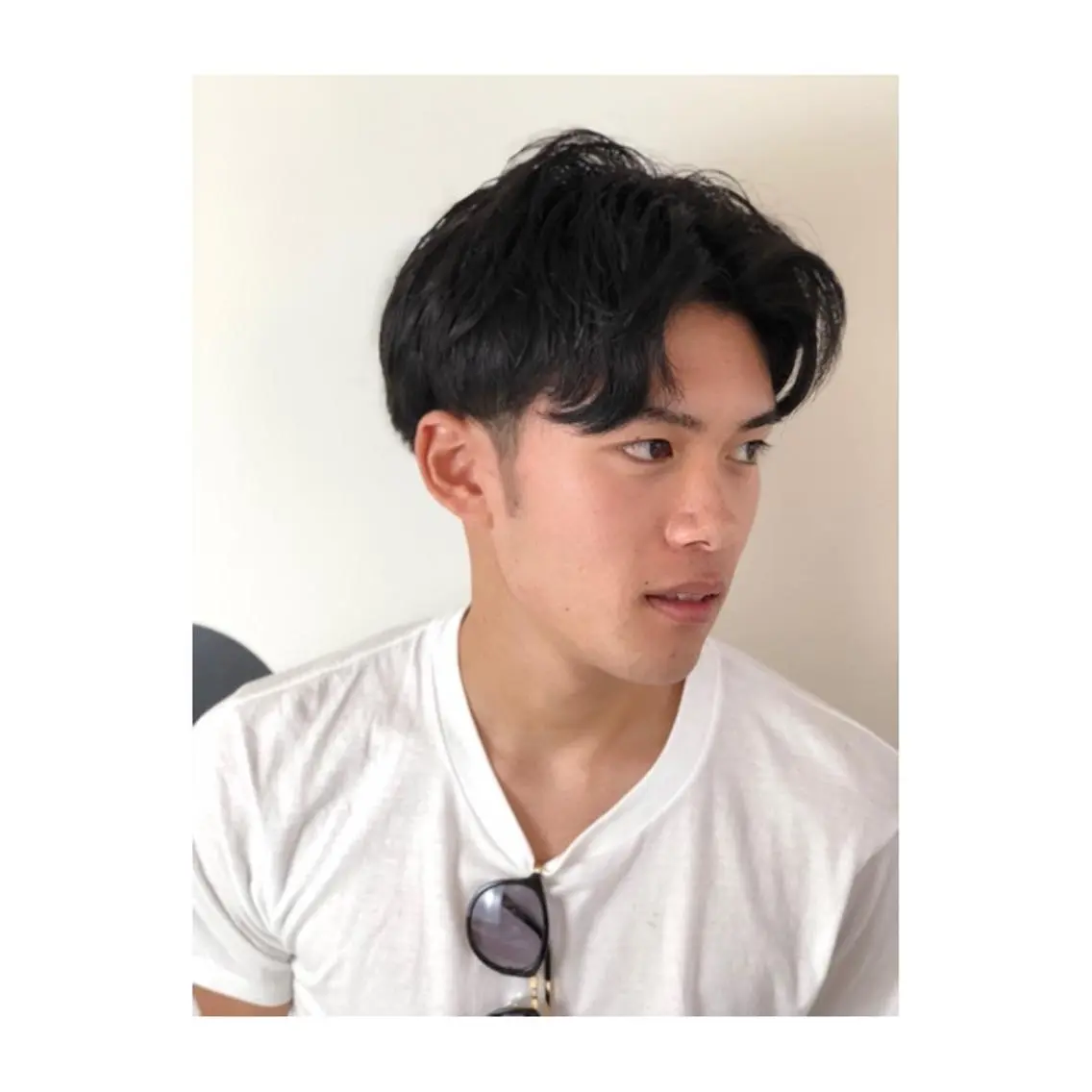 メンズ アップバング ショートが得意✂️ 藤城建太のヘアスタイル