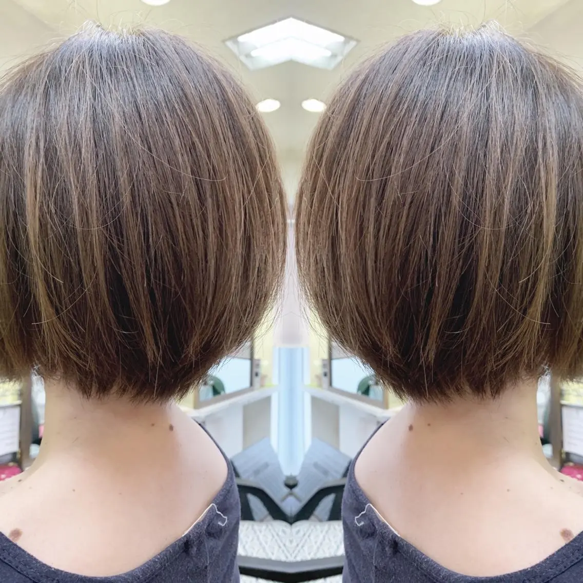 ショート ボブ カット H (エイチ) 烏丸御池店のヘアスタイル