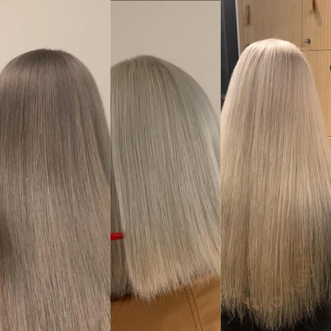 ロング カラー れい🫧 ハイトーン特化のヘアスタイル