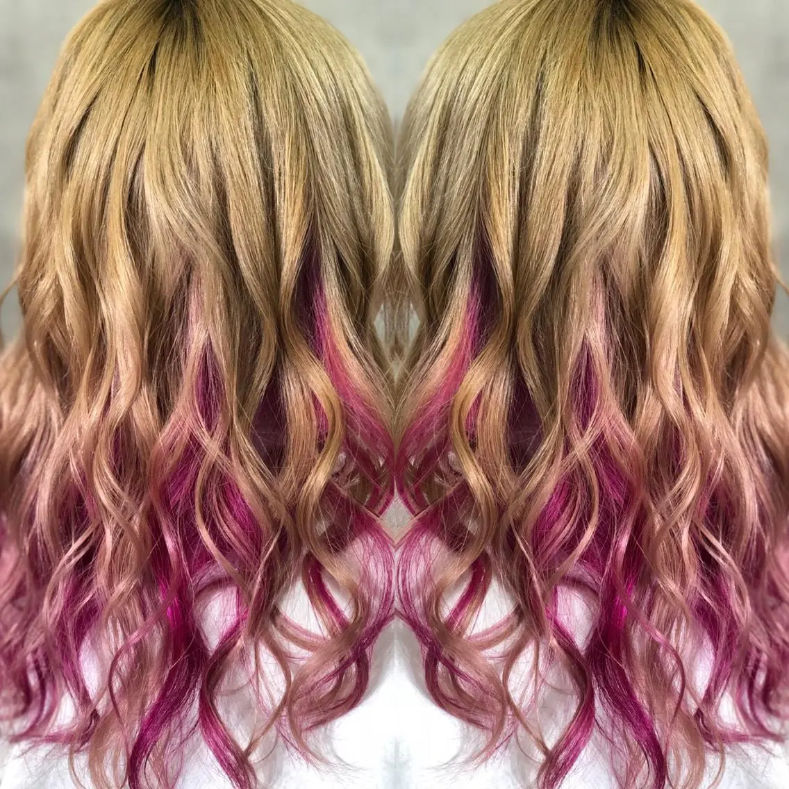 セミロング 西村 雄二/エクステのヘアスタイル