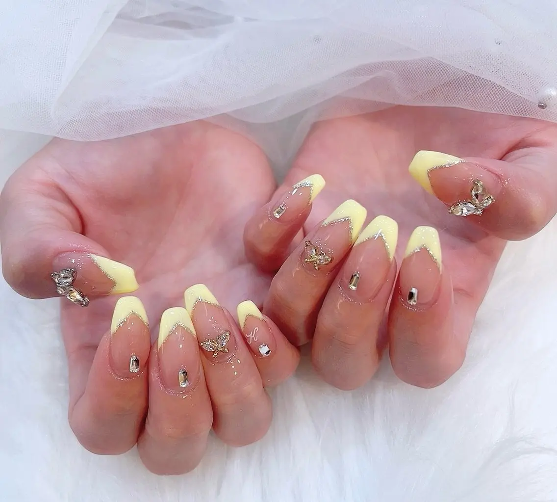 ネイル ハンドネイル ╹◡╹MimoEye lash🌻Nailのマツエク・マツパデザイン