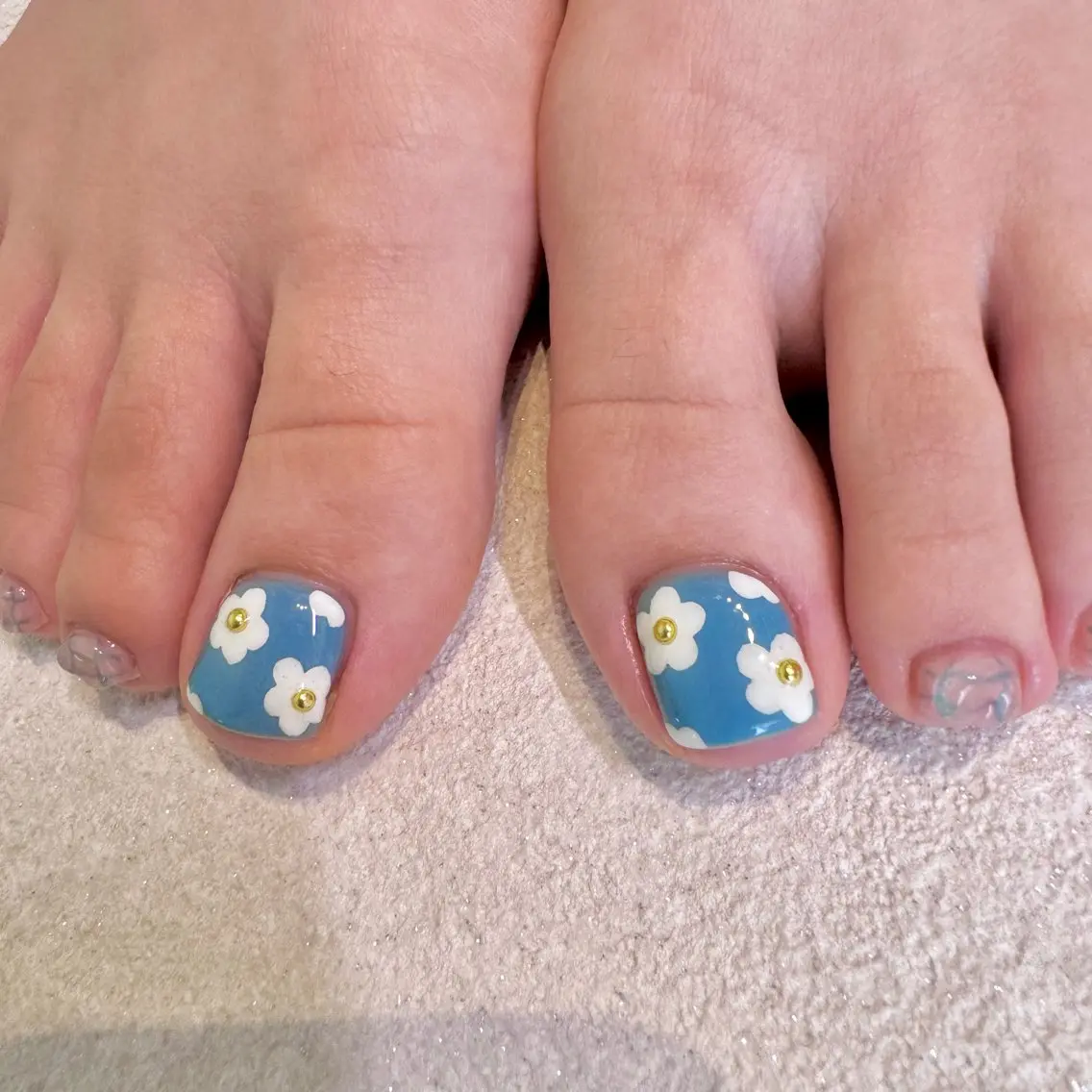 ネイル フットネイル フットネイル nail salon e'mu💐のネイルデザイン