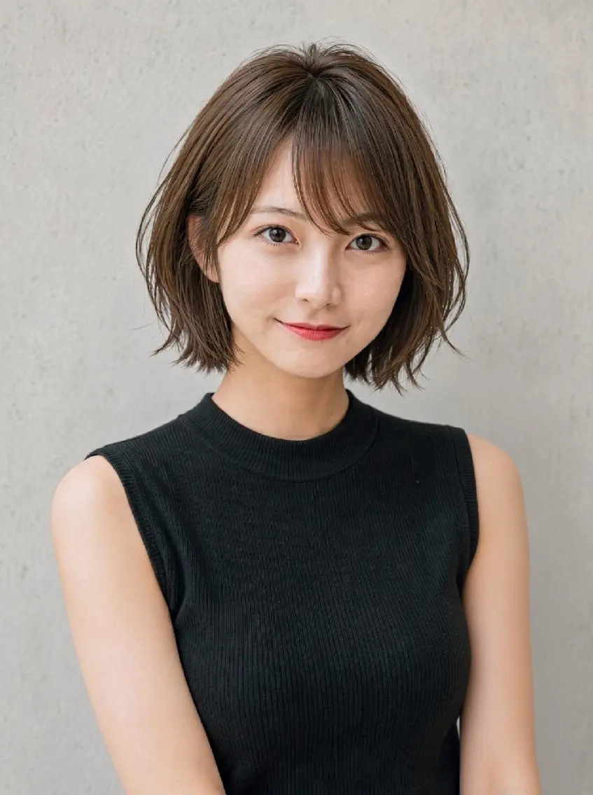 ショート ショートボブ ボブ ショートヘア ショート◎縮毛◎ Mirareee横浜のヘアスタイル