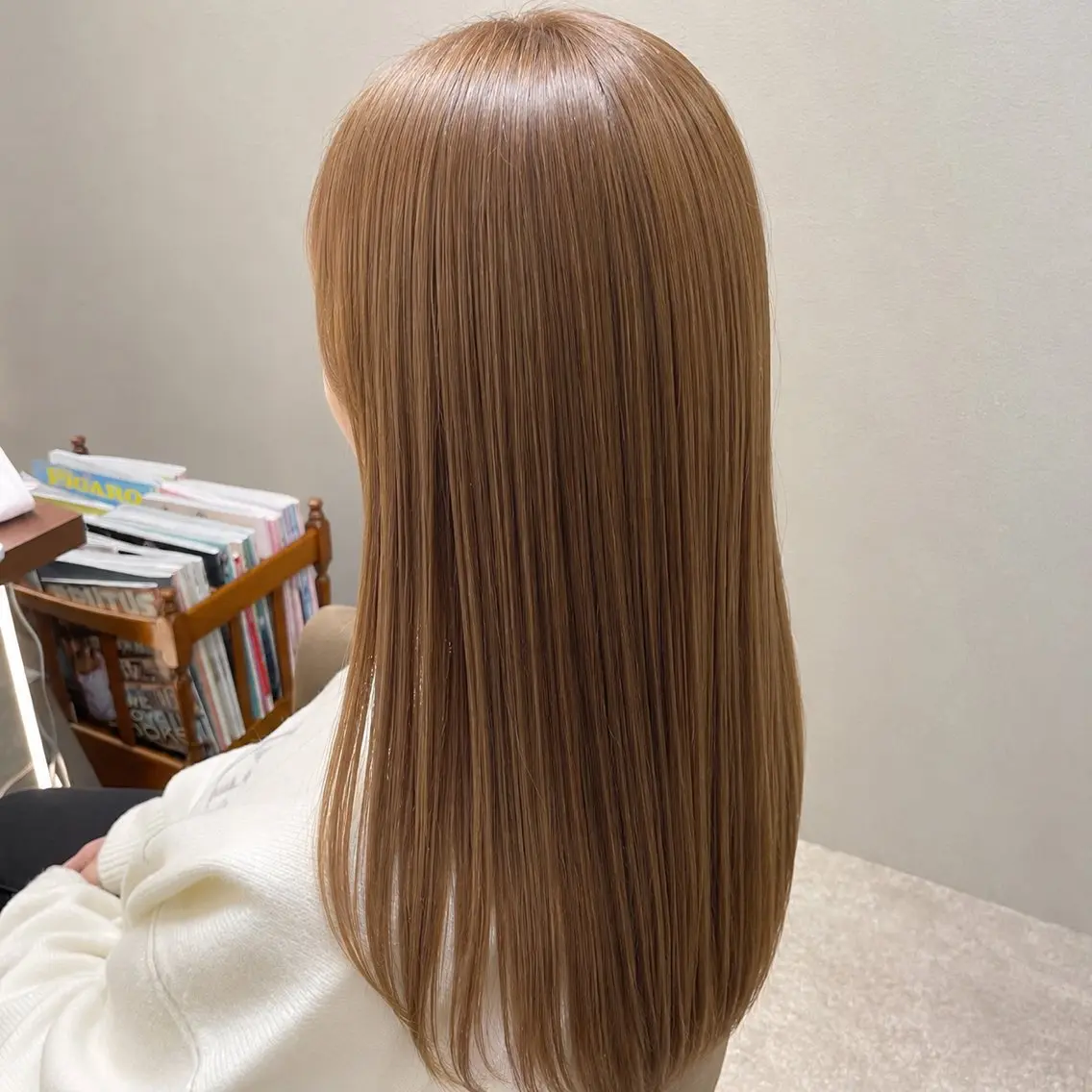 ロング カラー ベージュカラー ブリーチ 透明感カラー ブリーチなしカラー オレンジ ヘアカラー ❄️透明感カラー/ 髪質改善❄️WAOのヘアスタイル