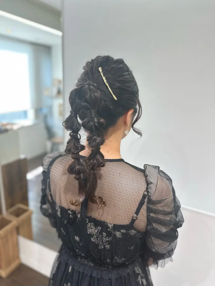 ロング ヘアセット 韓国カラーお任せ❤️ アサコサユリ🎀の眉毛・アイブロウイメージ