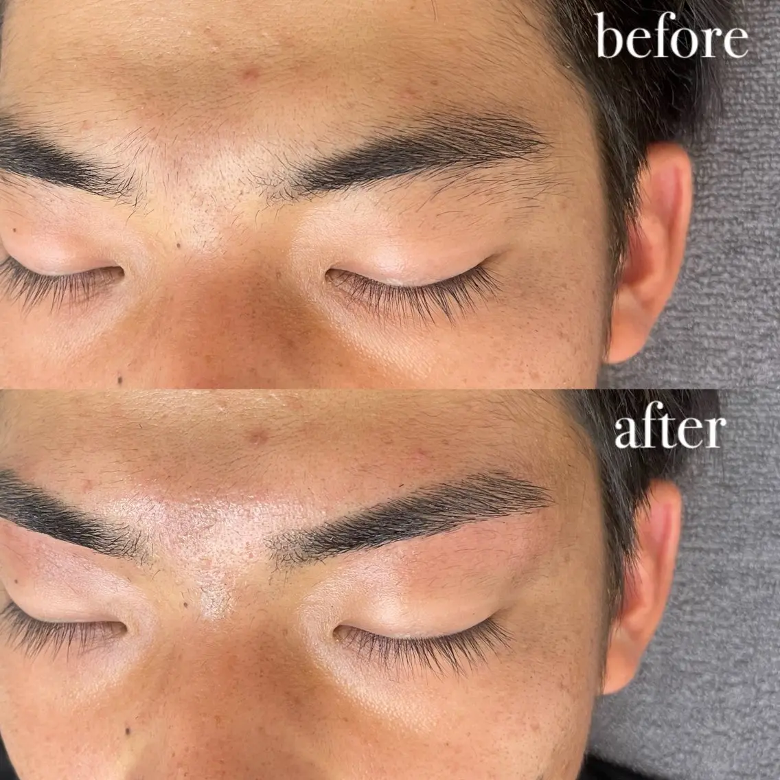 メンズ アイブロウ メンズアイブロウ 眉毛ワックス脱毛 ROSSO Uomo 🌼Karinの眉毛・アイブロウイメージ
