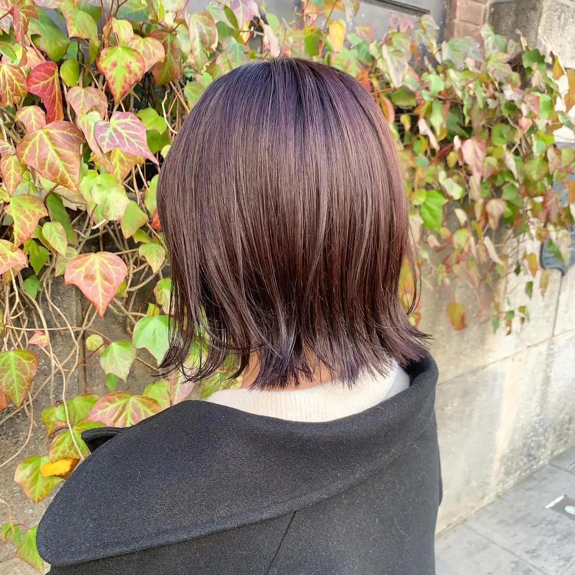 ミディアム カラー 髪質改善 RYOのヘアスタイル