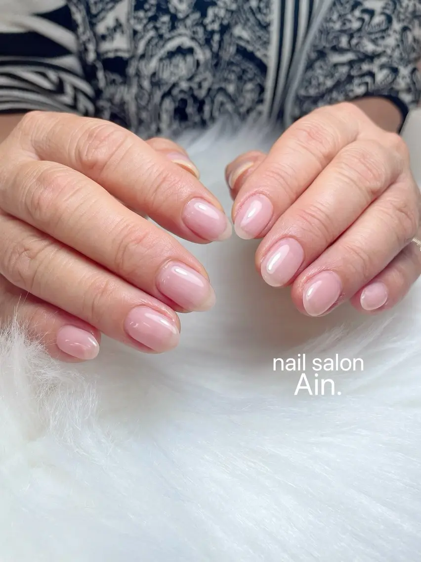 ネイル ワンカラーネイル シンプルネイル nail salon Ain.のネイルデザイン