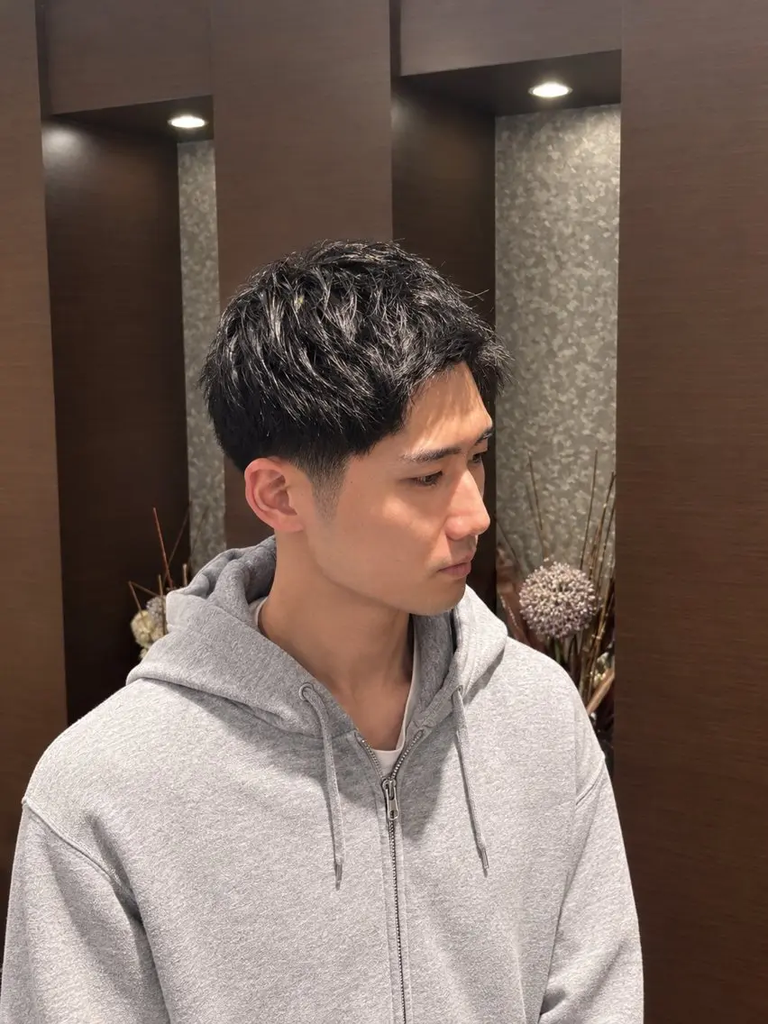 メンズ 藤原 航のヘアスタイル