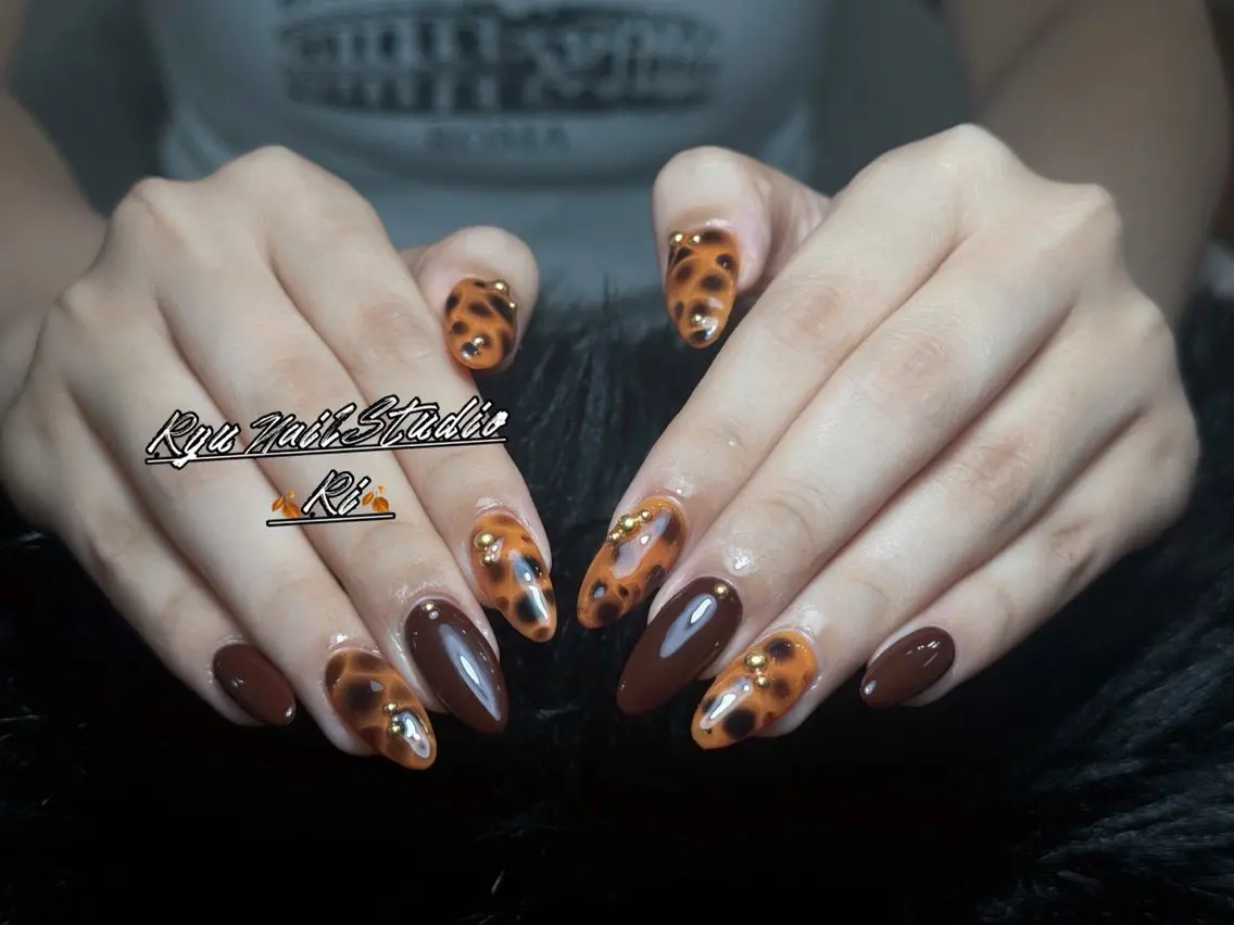 ネイル アートネイル ジェルネイル グラデーション マグネットネイル ニュアンスネイル ハンドネイル Ryu Nail Studioのネイルデザイン