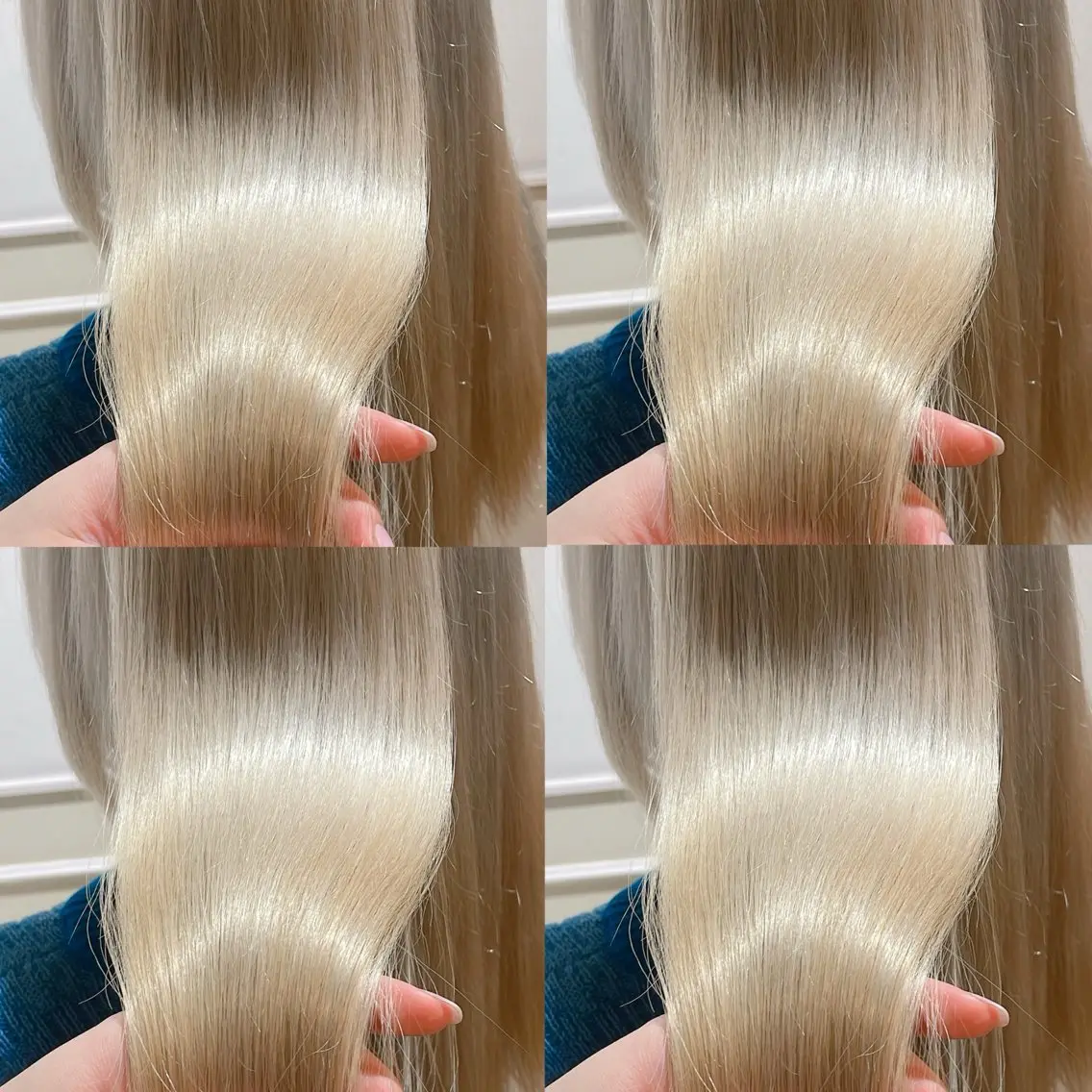 セミロング カラー ヘアカラー トリートメント ブリーチなし透明感 カラー🤍ྀིきららのヘアスタイル