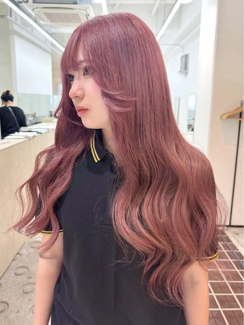 【2回目以降の方はこちら💁🏻♀️】ケアブリーチ使用🪄ブリーチカラー+髪質改善トリートメント✨️ミルクティー/艶髪の写真