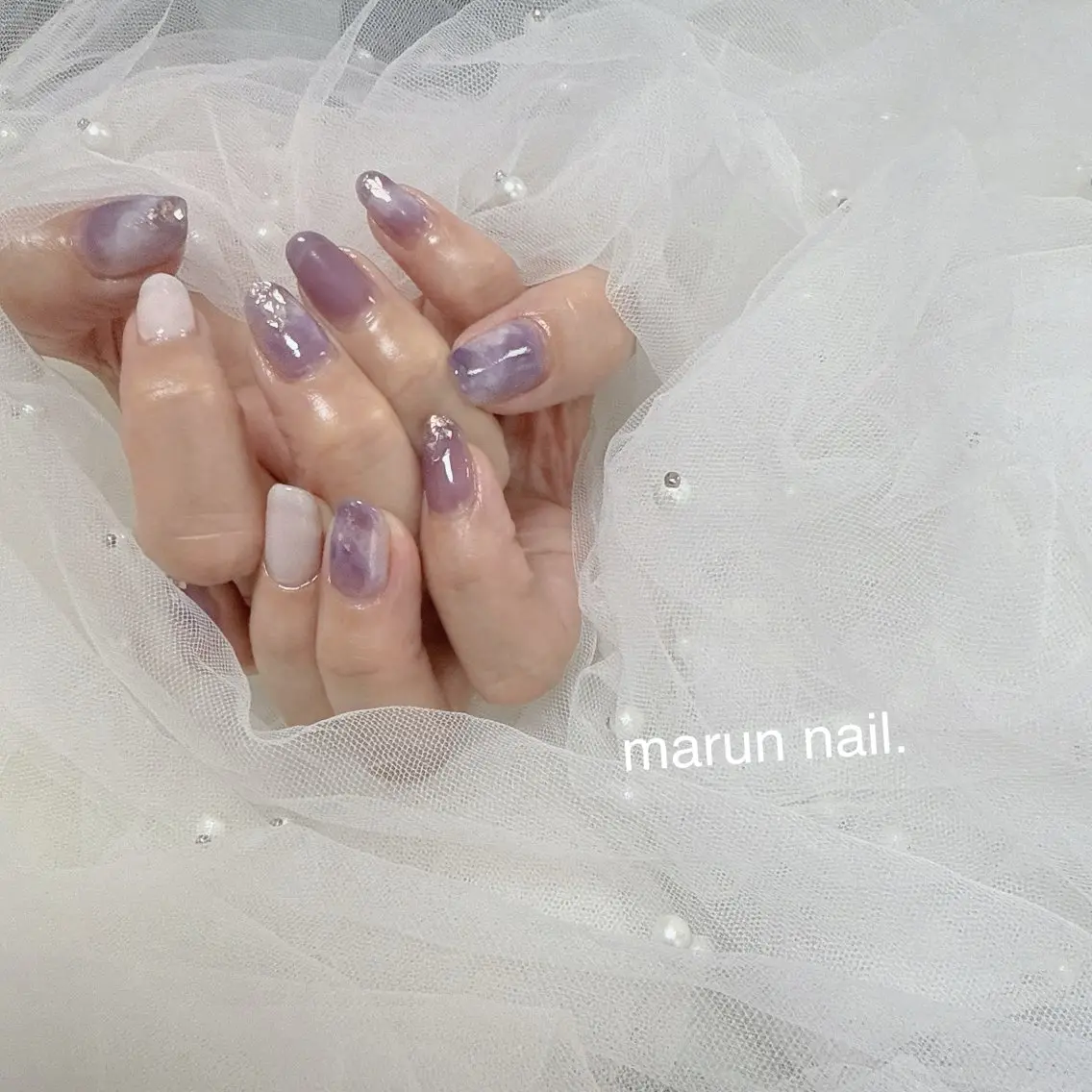 ネイル ハンドネイル marun._ megumi.のネイルデザイン