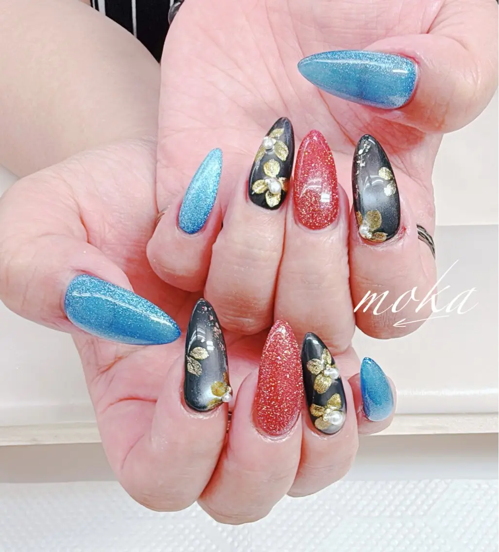 ネイル ハンドネイル ハンドケア 胡蝶蘭レディースサロ ンNailMOKAのネイルデザイン