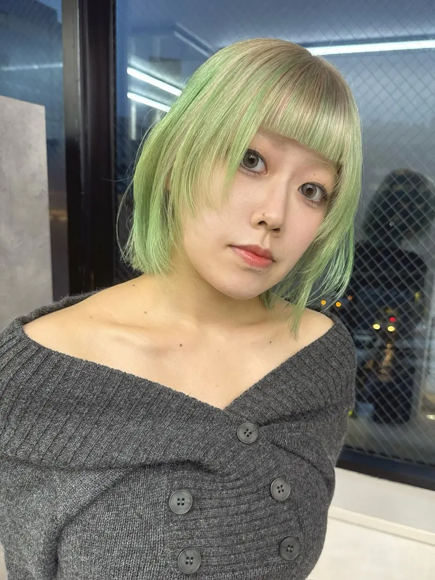 ショート カラー 店長 小池アキトのヘアスタイル