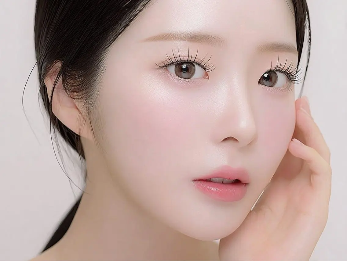 マツエク・マツパ 束感まつ毛 フラットラッシュ 韓国風マツエク ナチュラル 一重×まつ毛パーマ cocone🤍 /天王寺のマツエク・マツパデザイン
