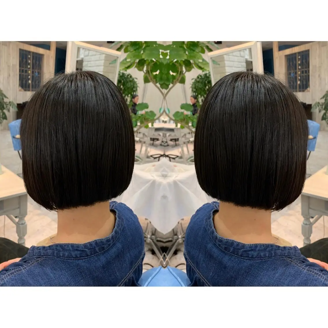 ショート カット 🫧透け感⋆艶髪💎 山口アヤカのヘアスタイル