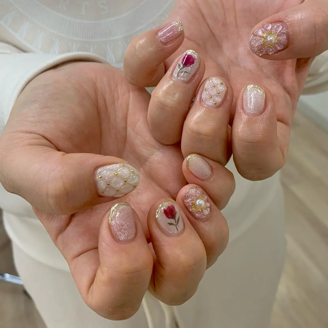 ネイル ハンドネイル フットネイル Nailsalon Fave/Rinaのネイルデザイン