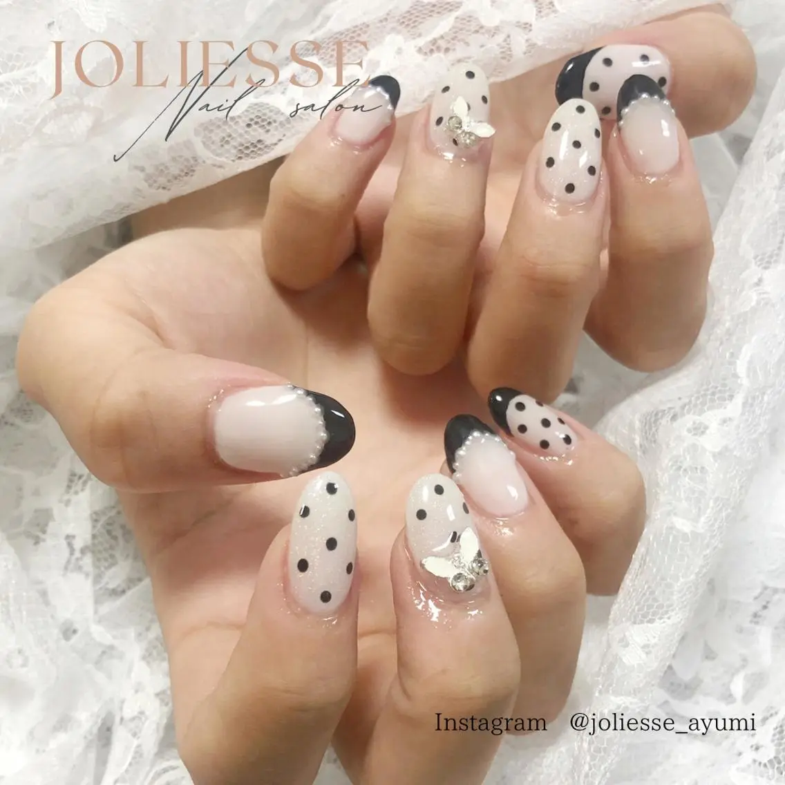 ネイル 持ち込み ハンドネイル JOLIESSE Ayumiのネイルデザイン