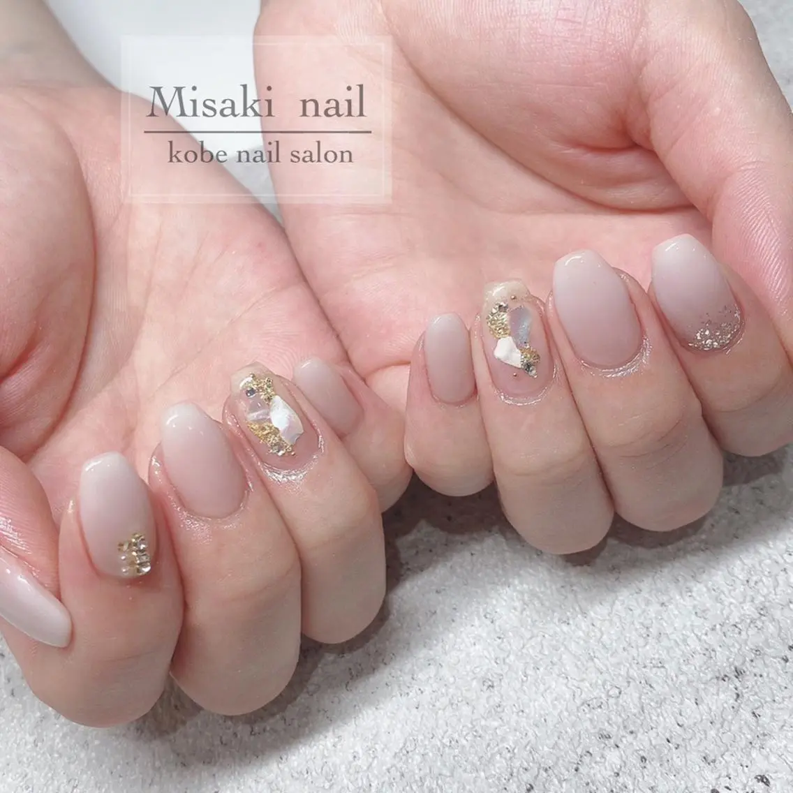 ネイル 韓国ネイル ワンホンネイル ハンドネイル nailsalon miinailsのネイルデザイン