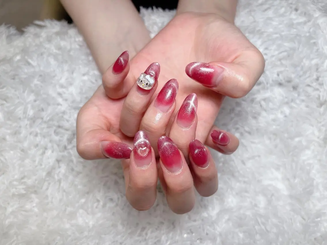 ネイル na🎀🎀na ちゅるちゅるのネイルデザイン