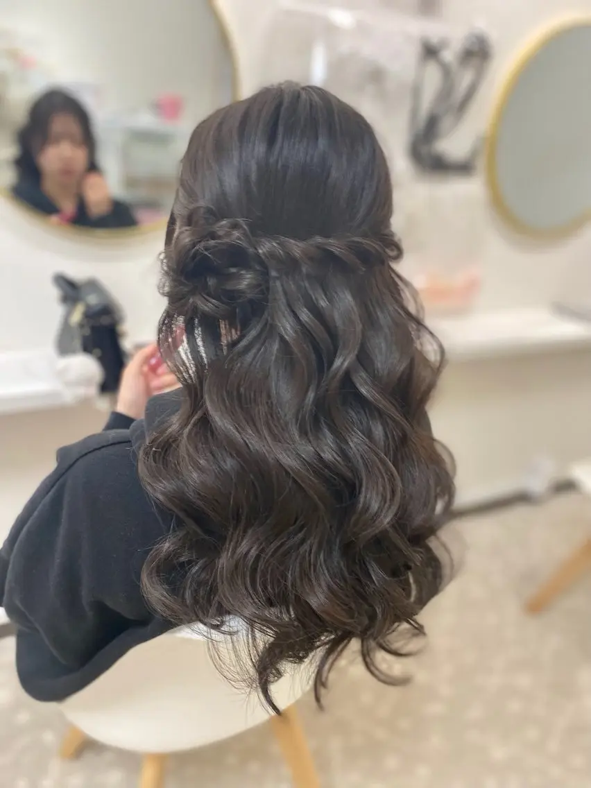 ヘアアレンジ hairset salon m.のヘアスタイル