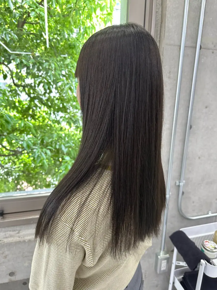 ロング カラー MAI/髪質改善/ 幹細胞トリートメントのヘアスタイル