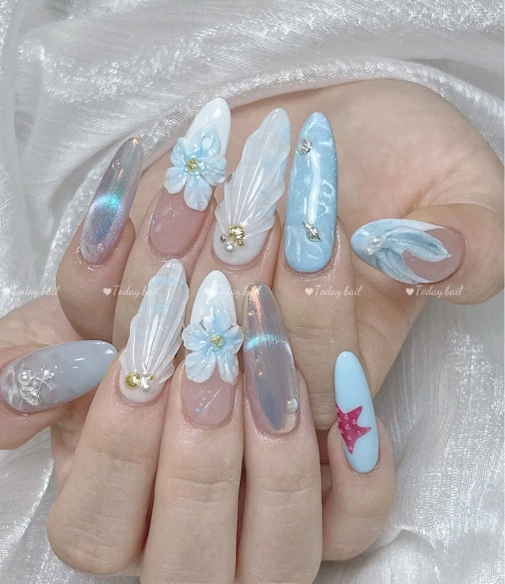 ネイル ハンドネイル 🎀Today nail💅のネイルデザイン