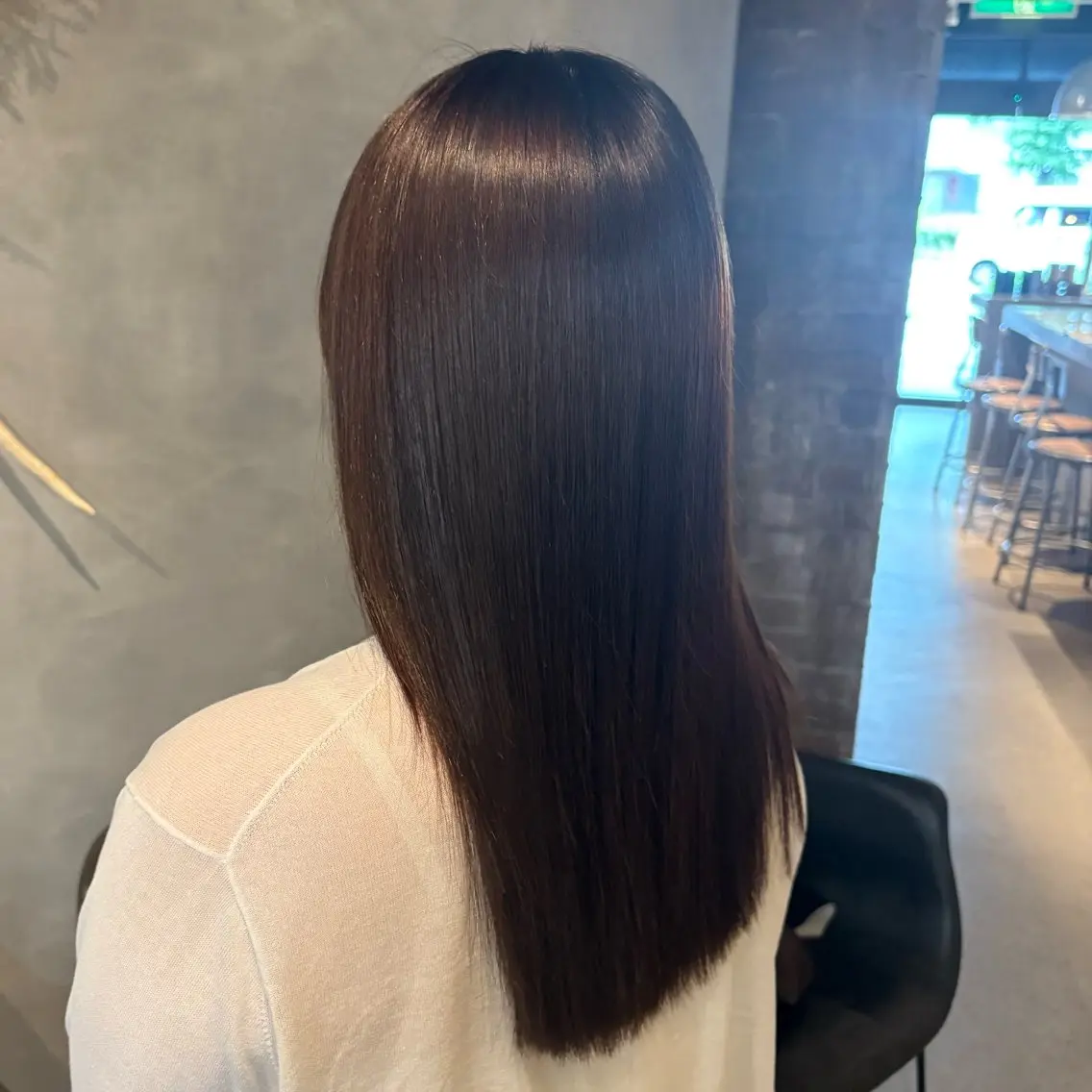 セミロング カラー カット ヘアカラー 🌸艶カラー/似合わ せカット/サクラ🌸のヘアスタイル