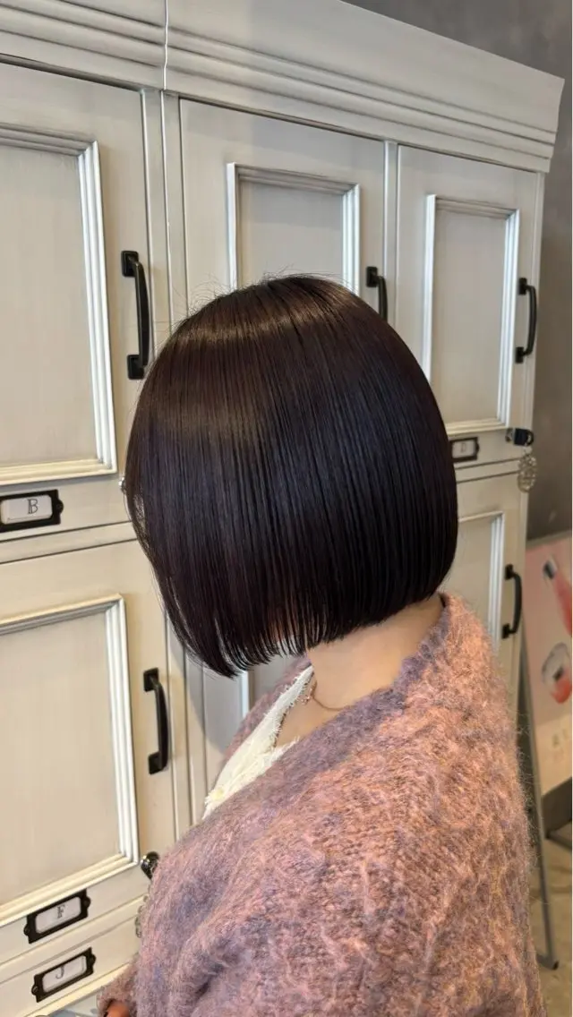 カラー 似合わせカット/ボブ ナチュラルメンズヘアのヘアスタイル