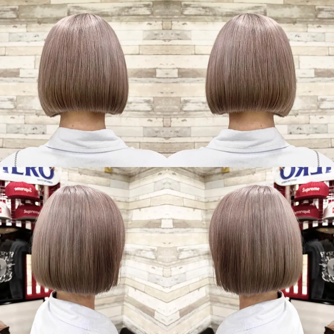 ショート カラー ヘアカラー トリートメント ✨️眉毛、派手髪、 ハイトーンShinの眉毛・アイブロウイメージ