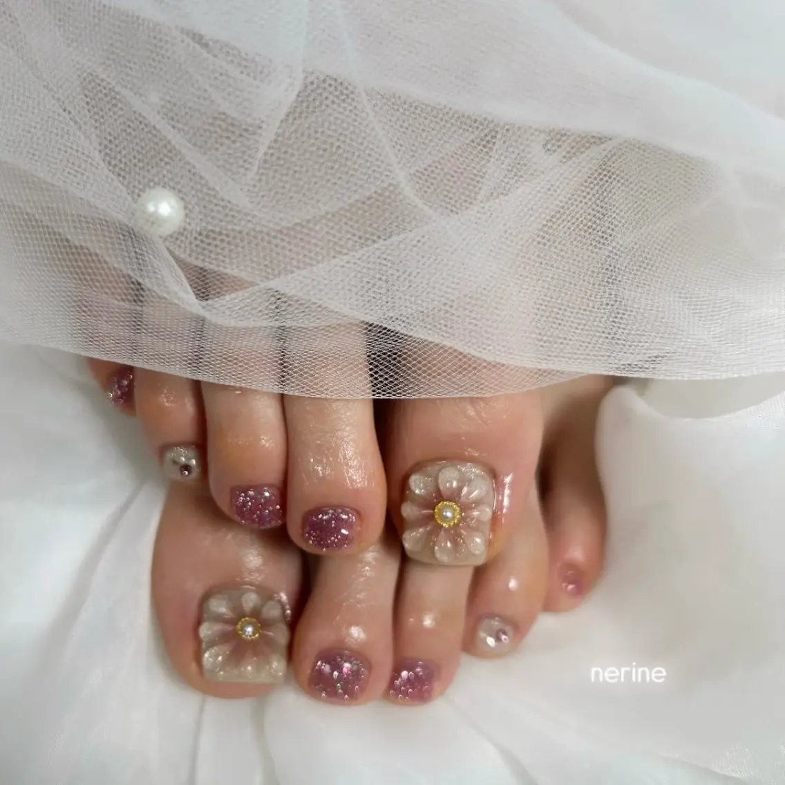 ネイル アートネイル ハンドネイル nail salon nerineのネイルデザイン