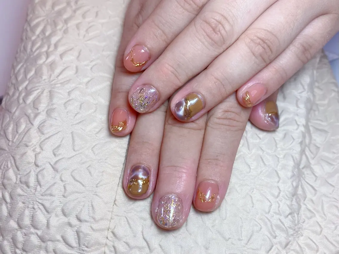 ネイル LingK/nail 高士 翔子のネイルデザイン