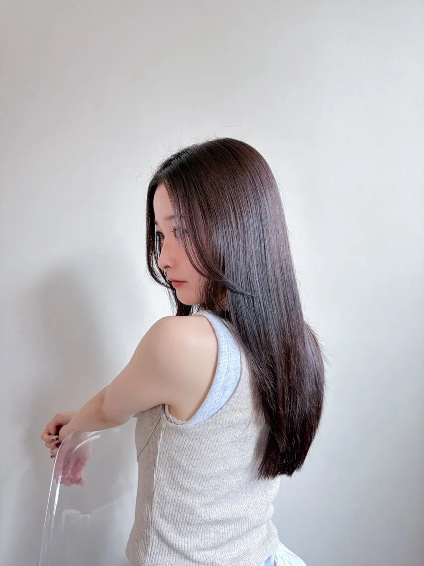 セミロング 美髪/ヘアケア🎀 梅田‎🤍sayaのヘアスタイル