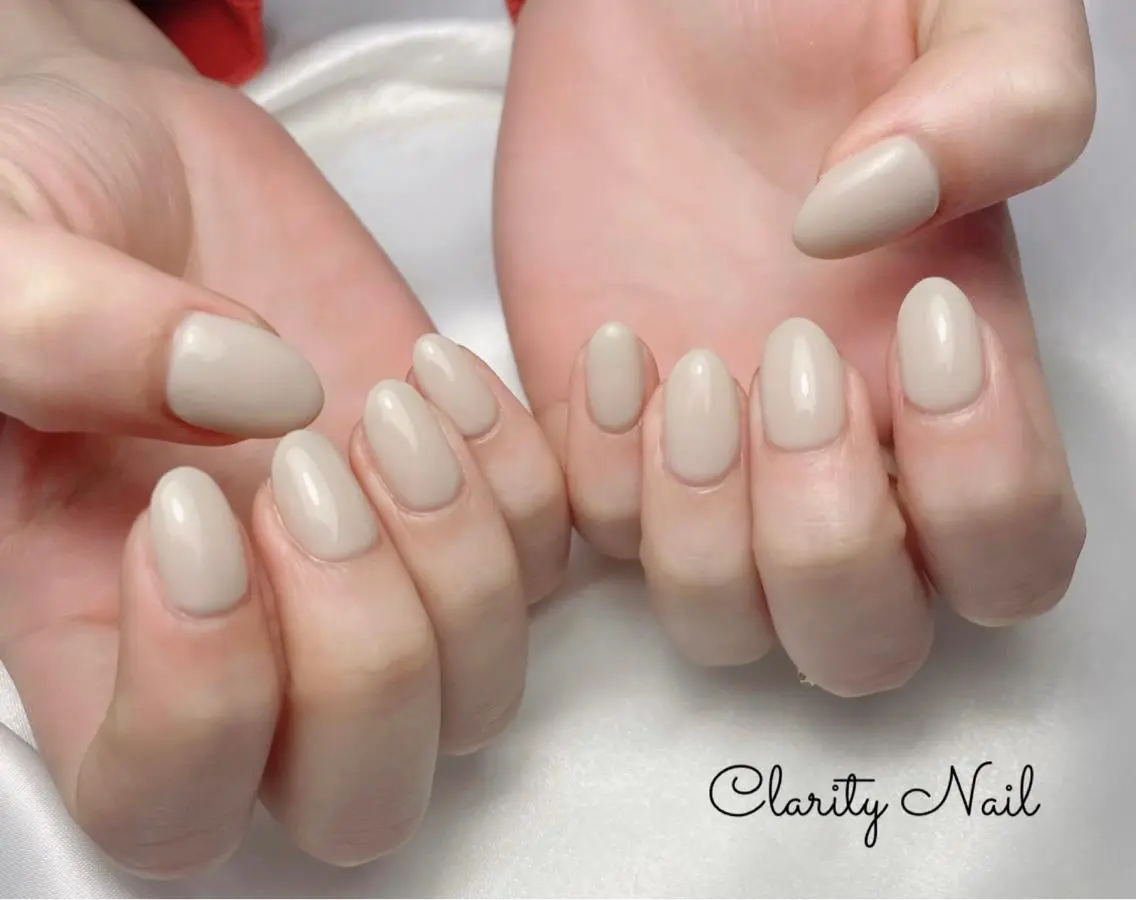ネイル ワンカラーネイル ハンドネイル Clarity Nailのネイルデザイン